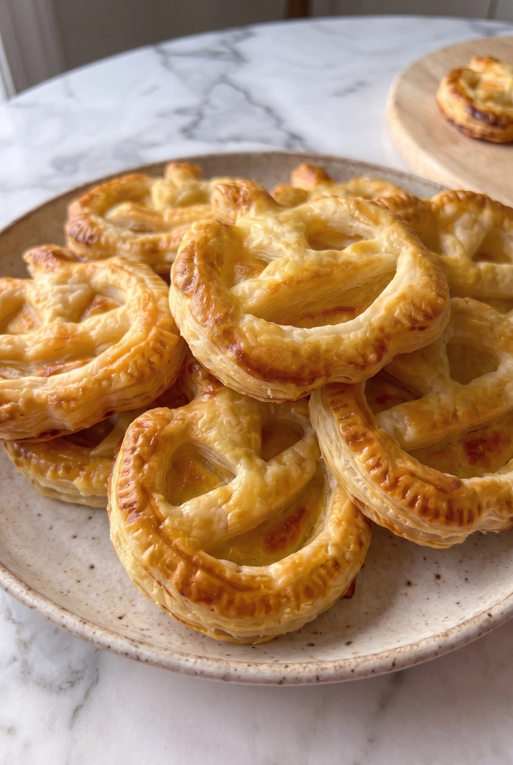 Pumpkin Pizza Puffs